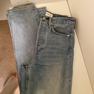 Aritzia denim forum high rise loose jeans